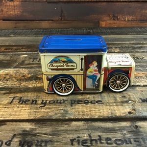 Robel Hall Cherrydale Farms Tin Bank